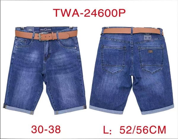 Spodenki męskie jeans Roz 30-38, 1 Kolor Paczka 10 szt